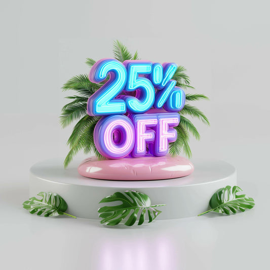 Black Friday Deal - 25% off everything